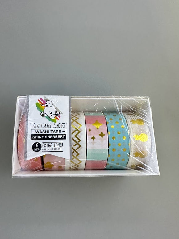 Bearly Art Shiny Sherbert Washi Tape