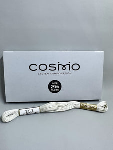 Cosmo 6 strand embroidery floss  -White 151