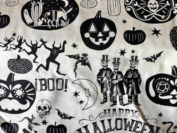Alexander Henry Cotton Fabric Crafty Calaveras De Leon Design Group