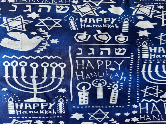 Alexander Henry  Happy Hannukah !  8 Days Cotton Fabric