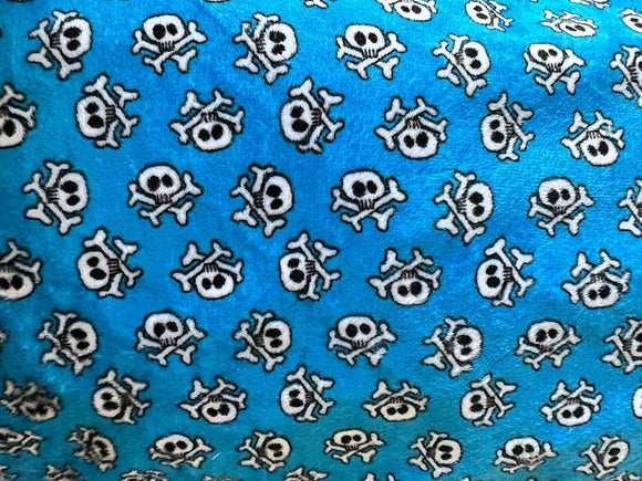 Minky Skull and Crossbones