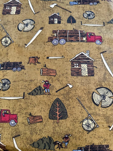 Riley Blake Lumber Flannel Fabric