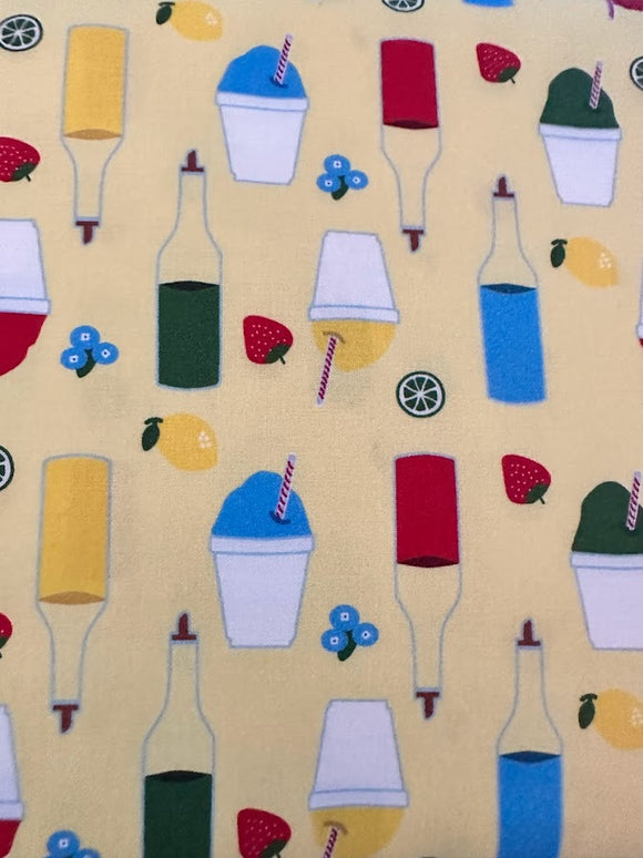 Ellie Cotton Fabric  Snoball